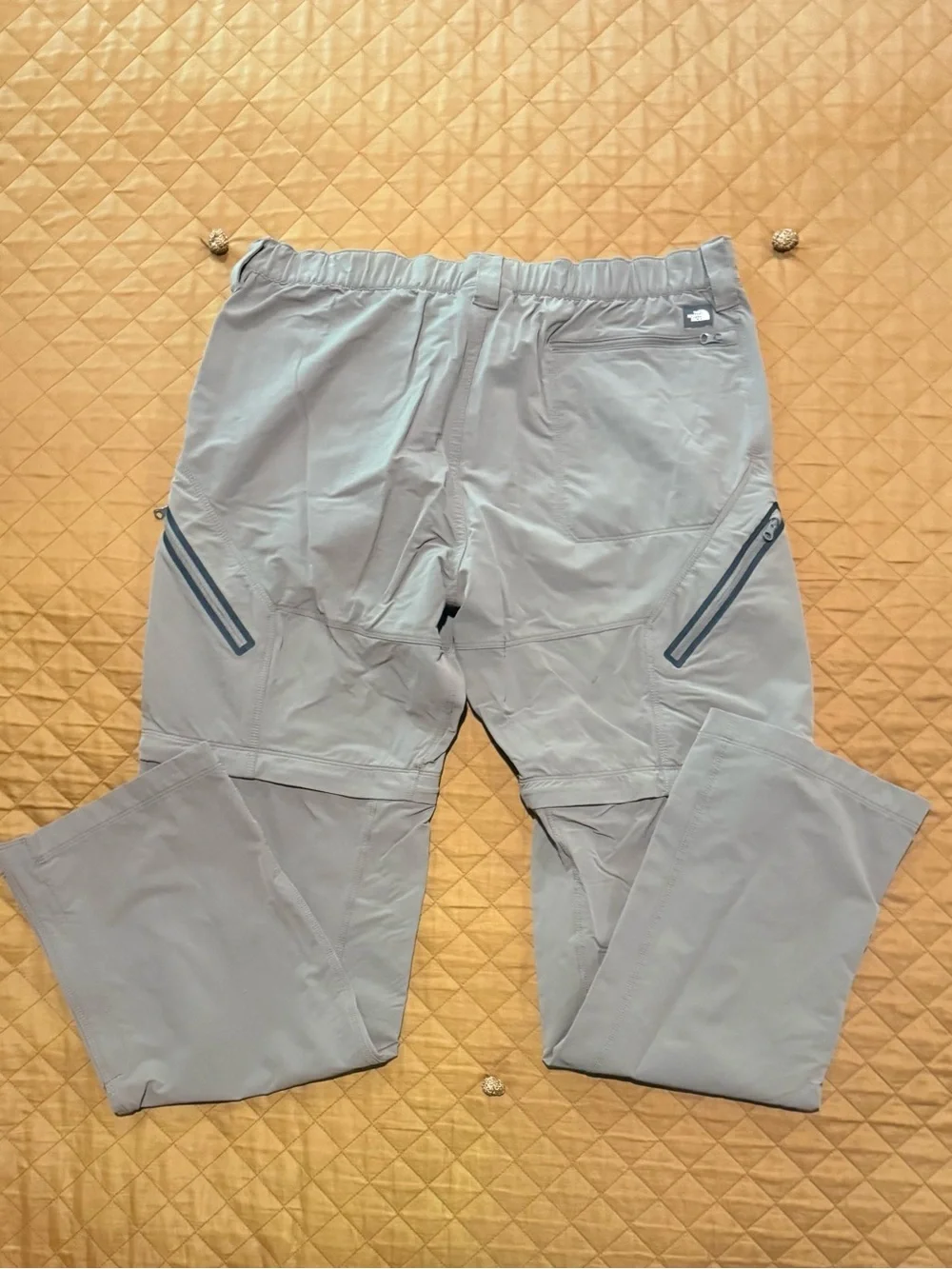 The North Face Brown/Taupe Men's Convertible Cargo Pants Medium